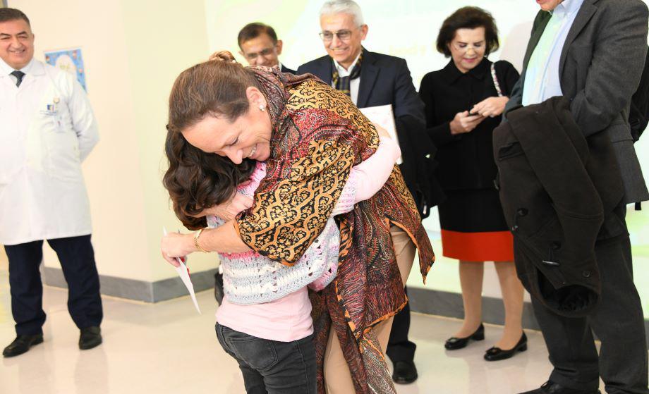 زيارة سمو الأميرة غيداء طلال وسمو الأميرة زهرة آغا خان لأطفال المركز