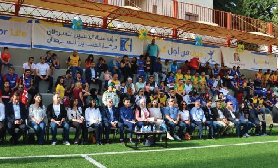 سمو الأمير حسين بن طلال يرعى حفل إطلاق بطولة هدف من أجل الحياة لكرة القدم 