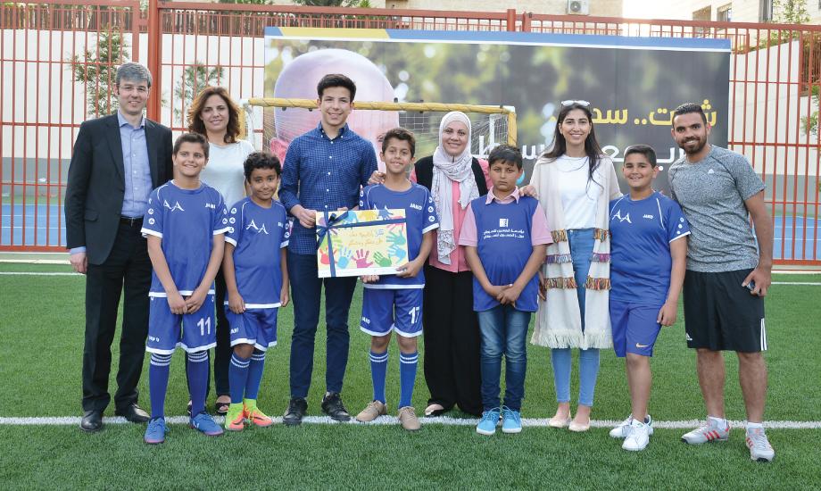 سمو الأمير حسين بن طلال يرعى حفل إطلاق بطولة هدف من أجل الحياة لكرة القدم 