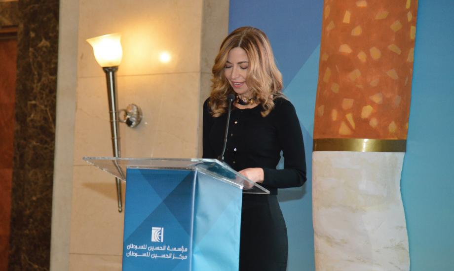 سمو الأميرة غيداء طلال تكرم الفائزين بمسابقة بالأقلام نحارب الدخان لعام 2018