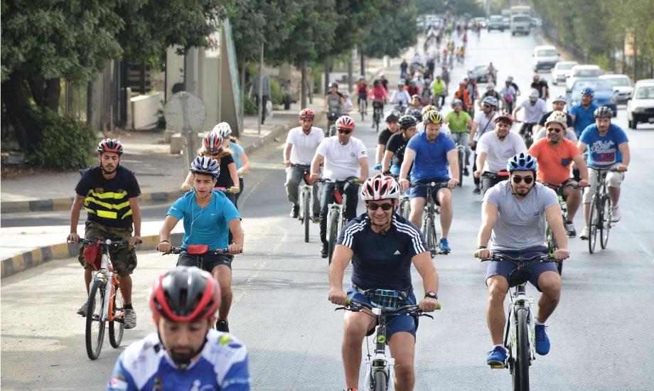 HRH Princess Ghida Talal Launches the Cycle for Hope Event