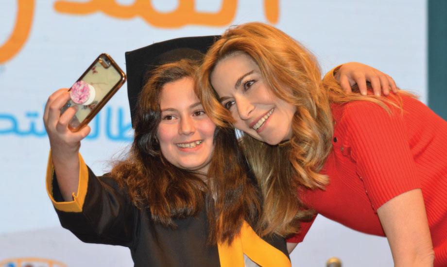 HRH Princess Ghida Talal Graduates 140 Students from KHCC’s Back to School Program