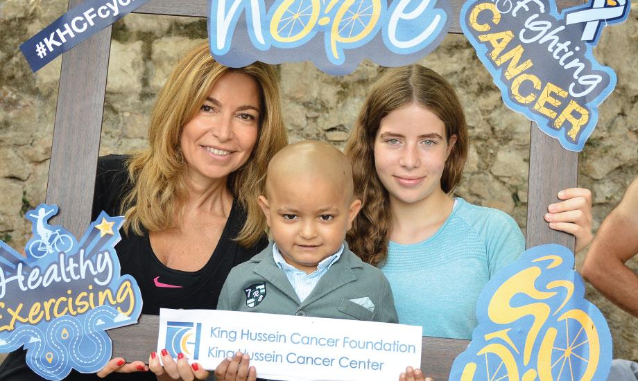 HRH Princess Ghida Talal Launches the Cycle for Hope Event