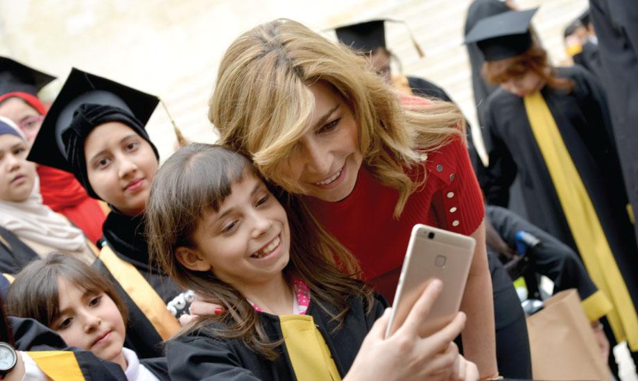 HRH Princess Ghida Talal Graduates 140 Students from KHCC’s Back to School Program