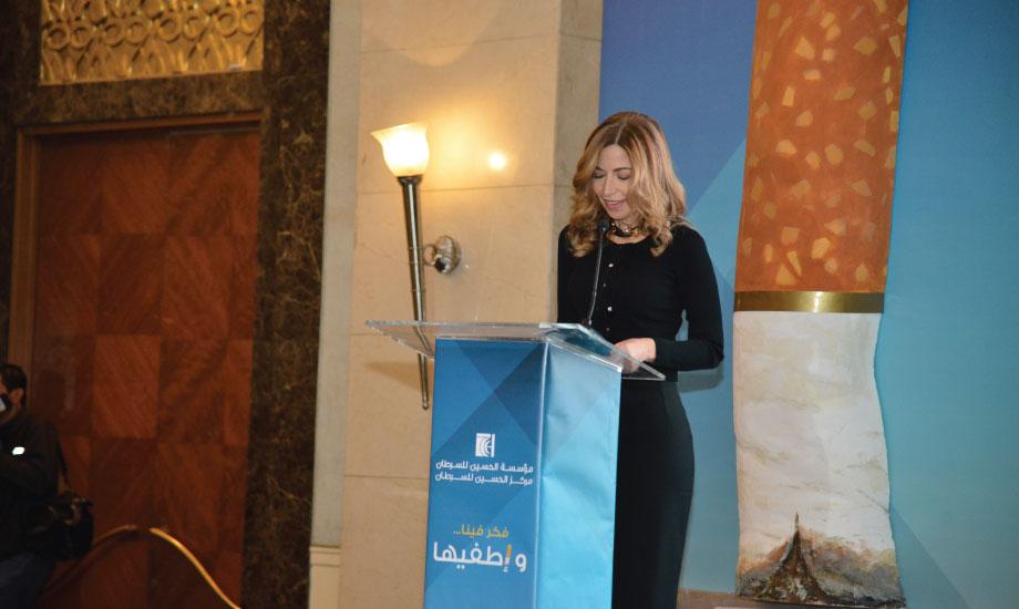 سمو الأميرة غيداء طلال تكرم الفائزين بمسابقة بالأقلام نحارب الدخان لعام 2018
