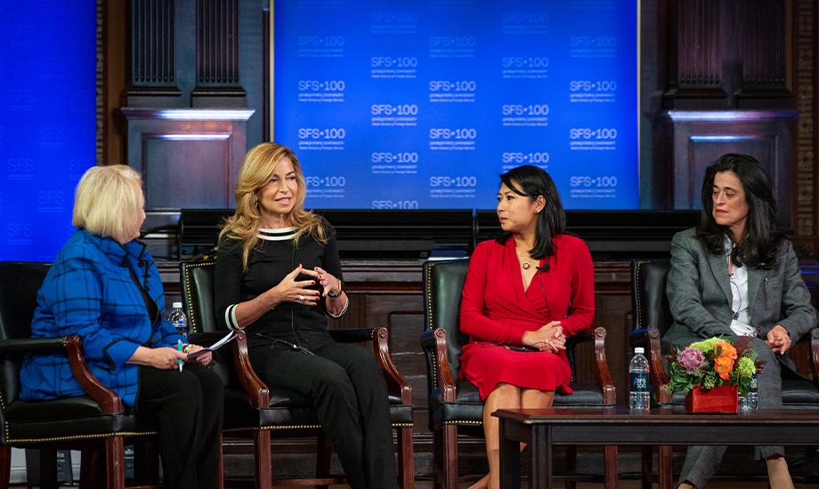 HRH Princess Ghida Talal Participates in Georgetown University Anniversary Celebration