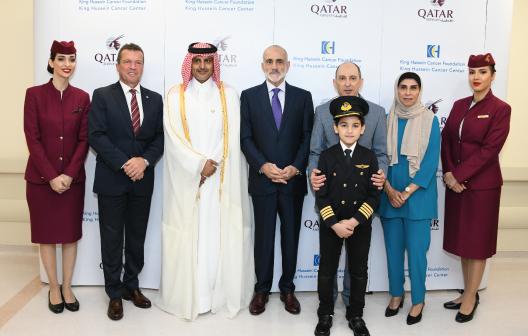 Qatar Airways Commemorates the Opening of its New Ward at KHCC