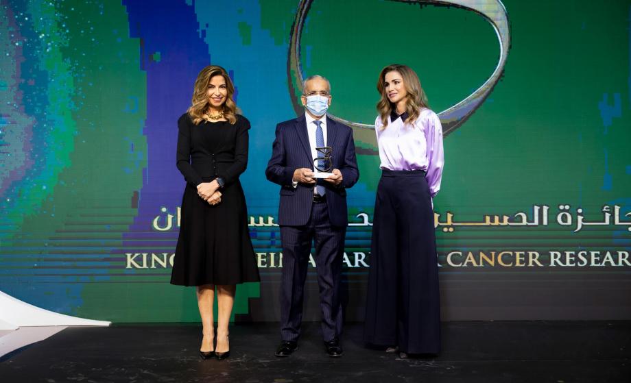 Queen Rania Honors Recipients of the King Hussein Award for Cancer Research