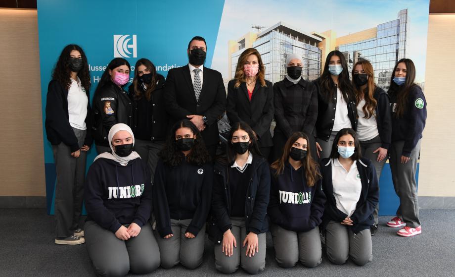 Princess Ghida Talal Recognizes the 2020 Seven Mountains Team