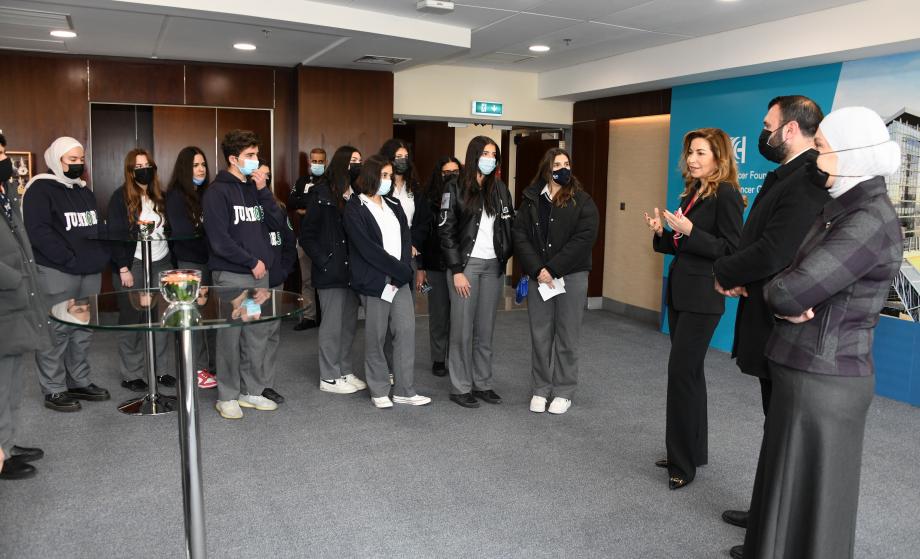 Princess Ghida Talal Recognizes the 2020 Seven Mountains Team