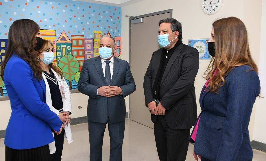 The Lebanese Poet and TV Host Zahi Wehbe Visits KHCC