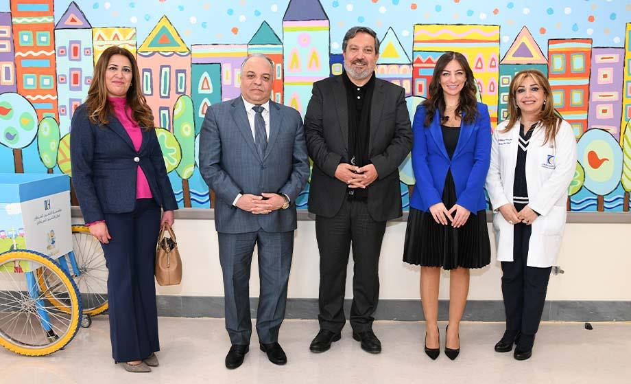 The Lebanese Poet and TV Host Zahi Wehbe Visits KHCC