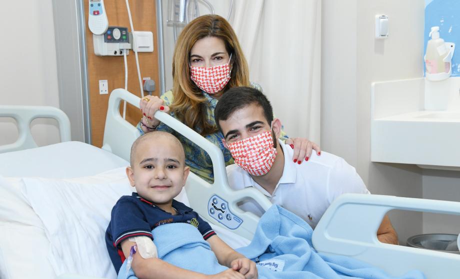 الأميرة غيداء طلال والأمير محمد بن طلال يحتفلان بعيد الأضحى مع أطفال المركز