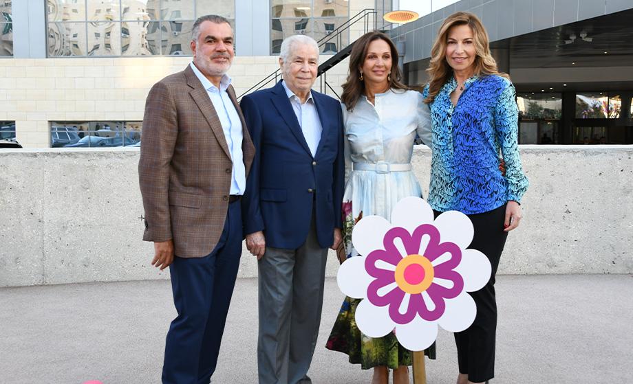 Princess Ghida Talal Inaugurates the KHCC Healing Garden