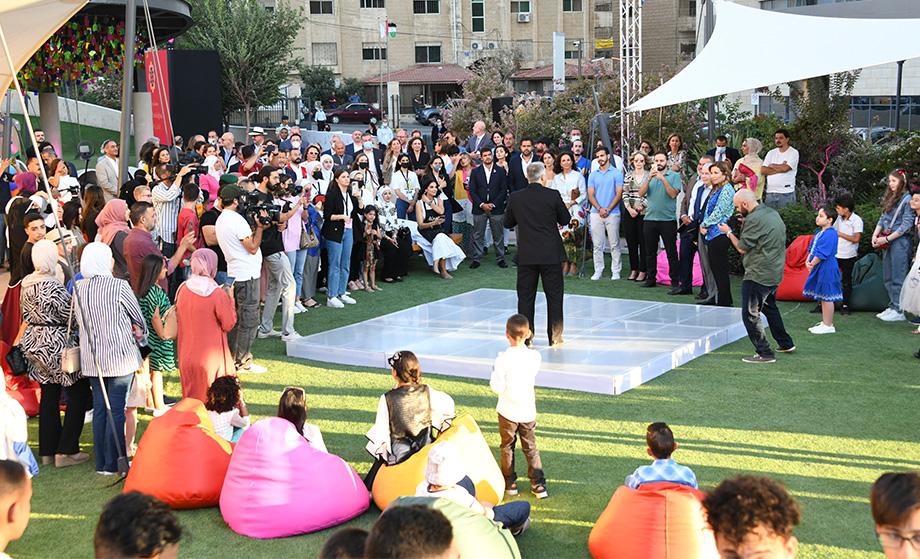 Princess Ghida Talal Inaugurates the KHCC Healing Garden