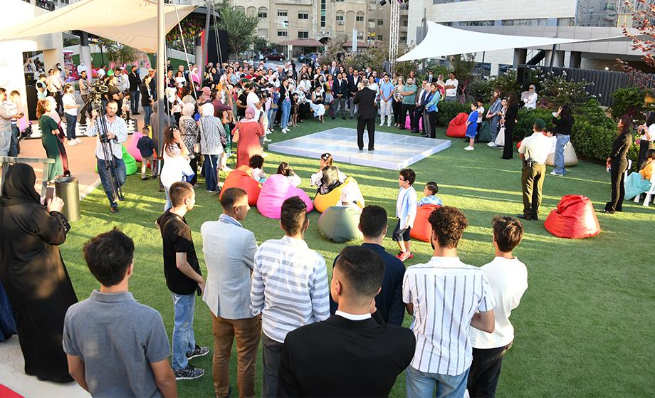 Princess Ghida Talal Inaugurates the KHCC Healing Garden