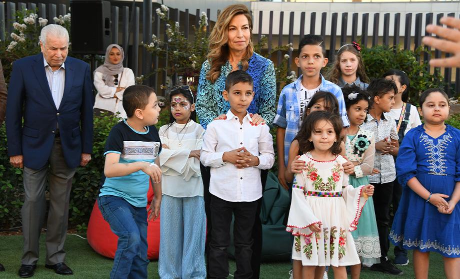 Princess Ghida Talal Inaugurates the KHCC Healing Garden