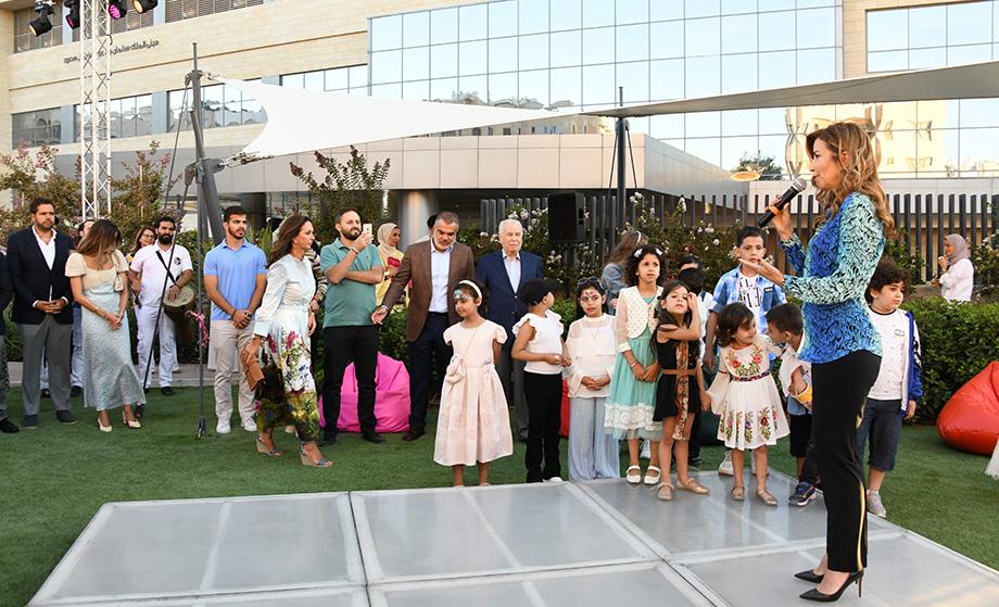 Princess Ghida Talal Inaugurates the KHCC Healing Garden