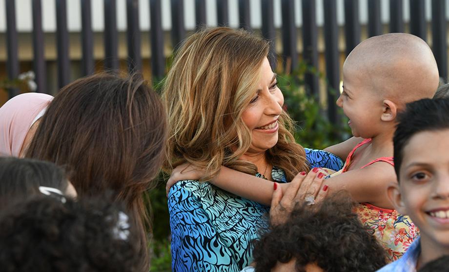 Princess Ghida Talal Inaugurates the KHCC Healing Garden