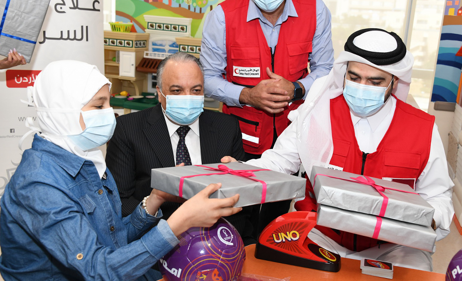 Qatar Red Crescent Visits KHCC