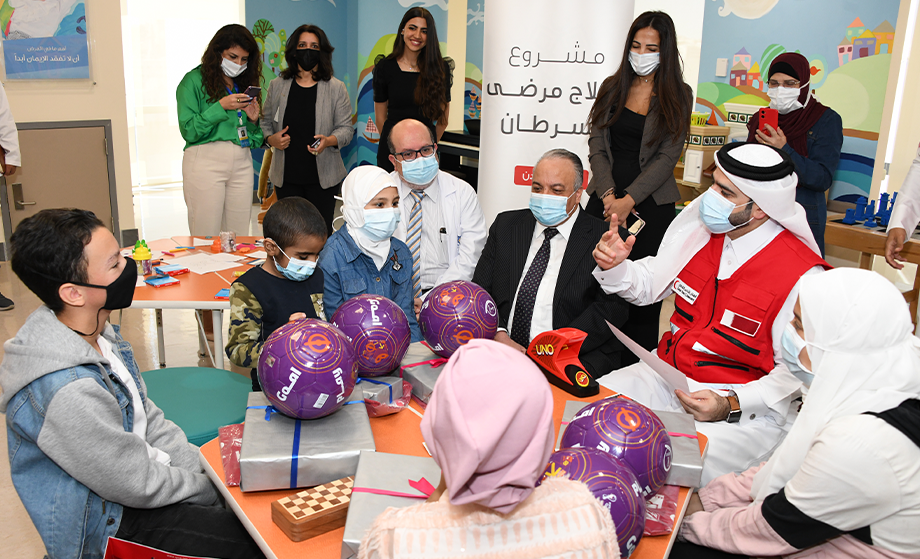 Qatar Red Crescent Visits KHCC