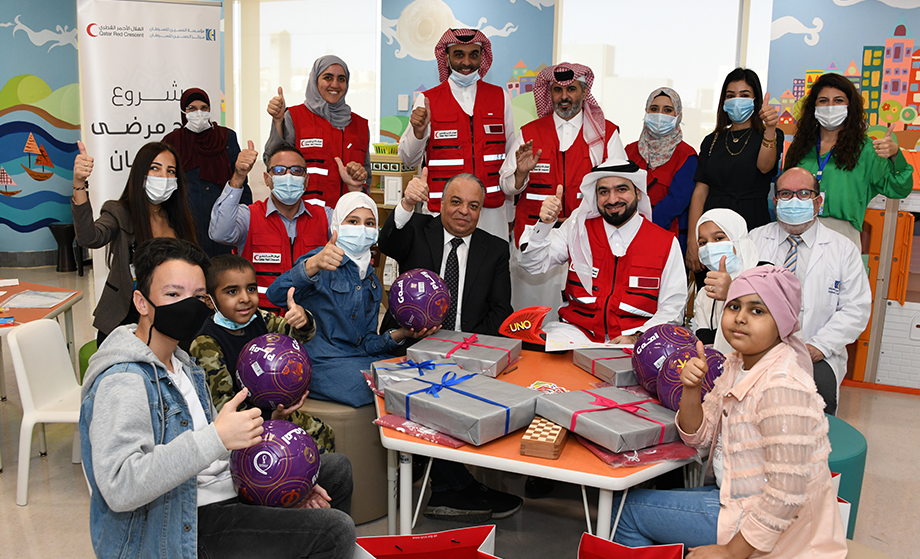 Qatar Red Crescent Visits KHCC