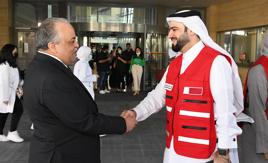 Qatar Red Crescent Visits KHCC
