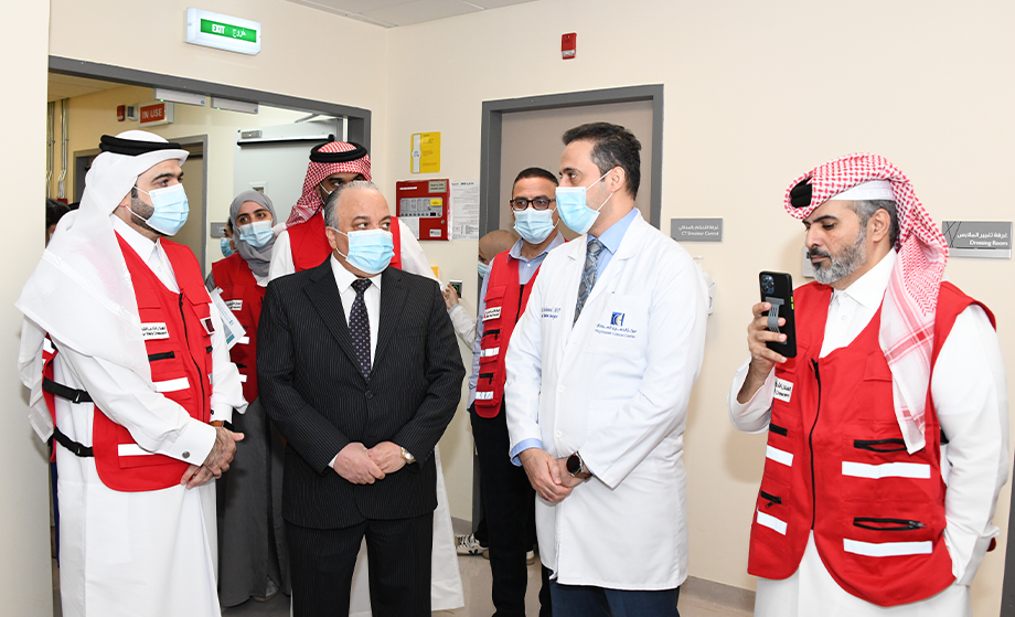 Qatar Red Crescent Visits KHCC