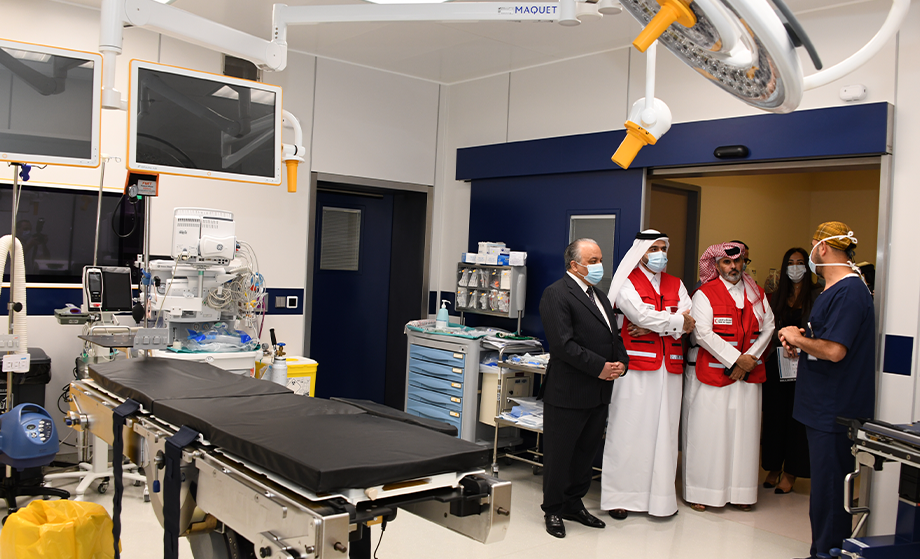 Qatar Red Crescent Visits KHCC