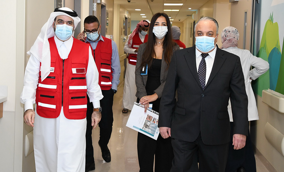 Qatar Red Crescent Visits KHCC