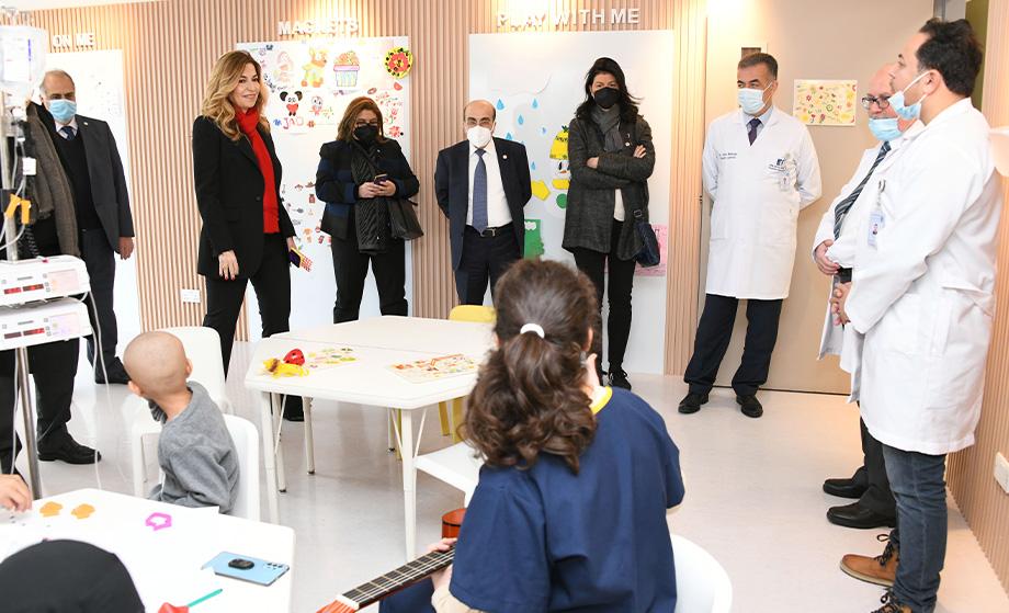 الأميرة غيداء طلال توقع اتفاقية مع مستشفى المقاصد الخيرية الإسلامية 
