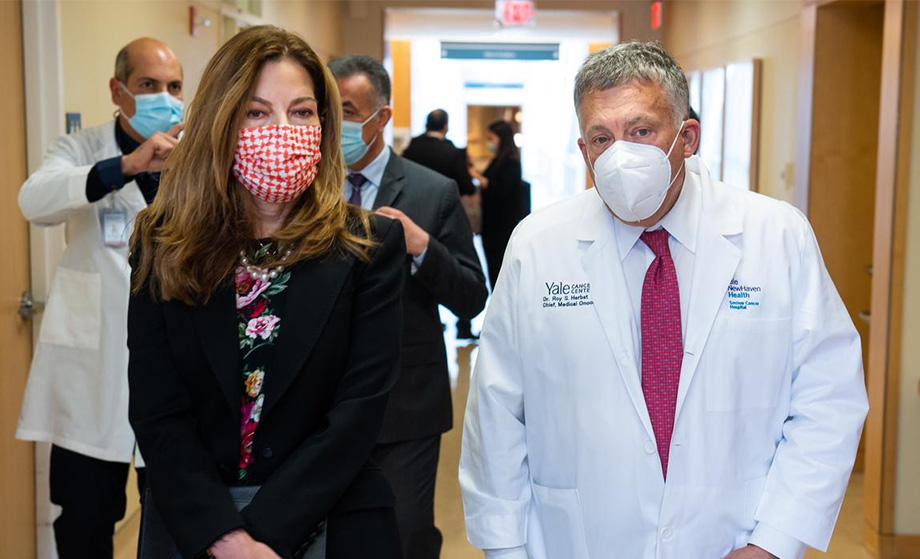 Princess Ghida Talal Visit To Yale University 
