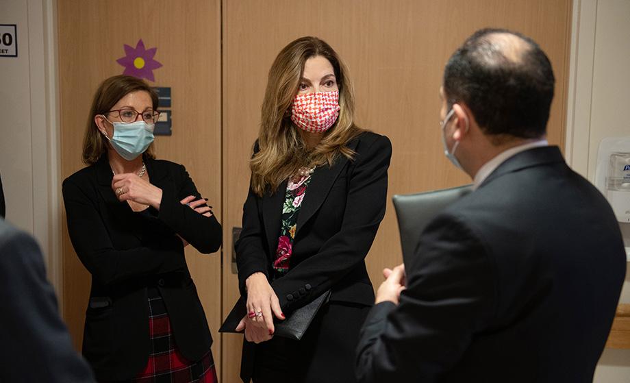 Princess Ghida Talal Visit To Yale University 