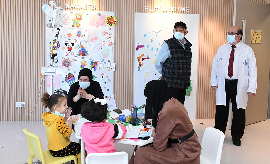 Al-Sheikh Bader Al-Farisi Visit To KHCC
