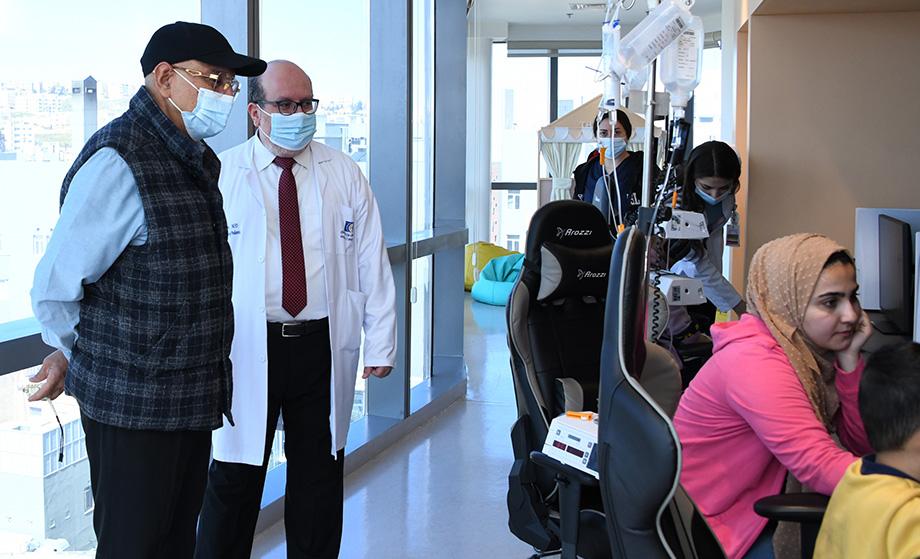 Al-Sheikh Bader Al-Farisi Visit To KHCC