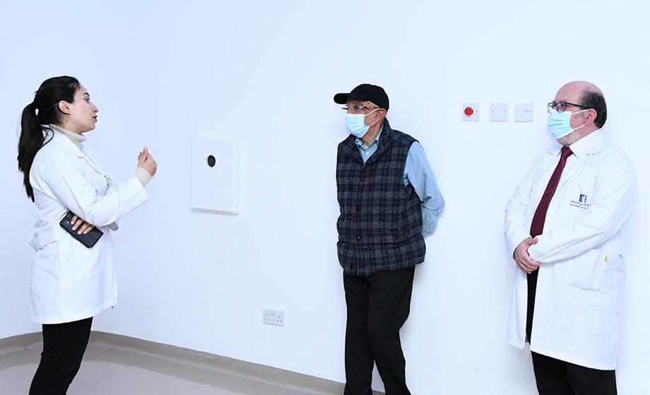 Al-Sheikh Bader Al-Farisi Visit To KHCC