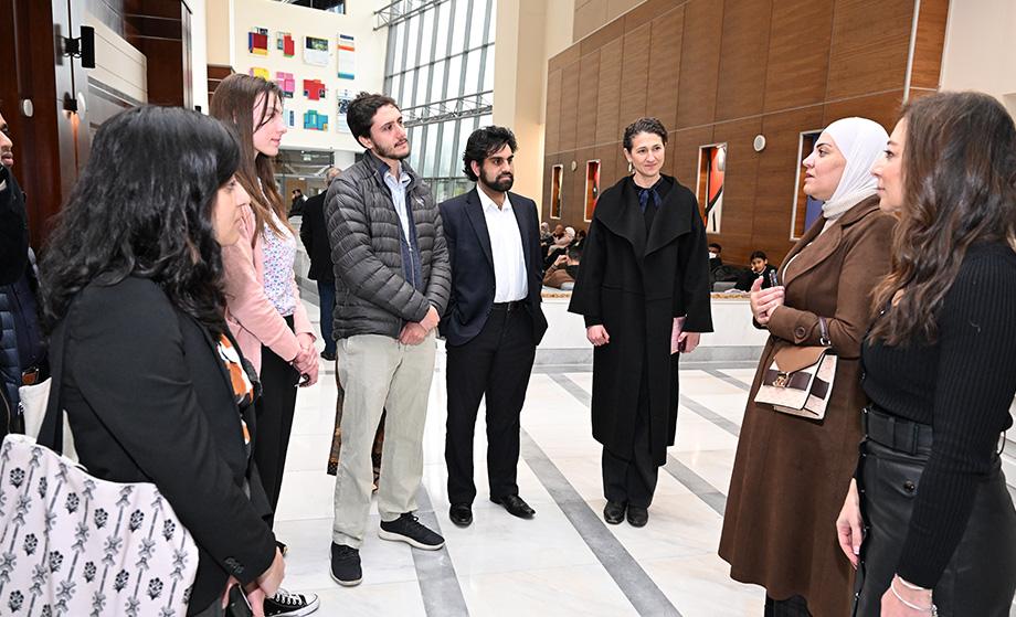Ms. Shoshana Stewart & Yale Students Visit KHCC