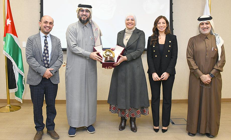 زيارة قطر الخيرية إلى مركز الحسين للسرطان