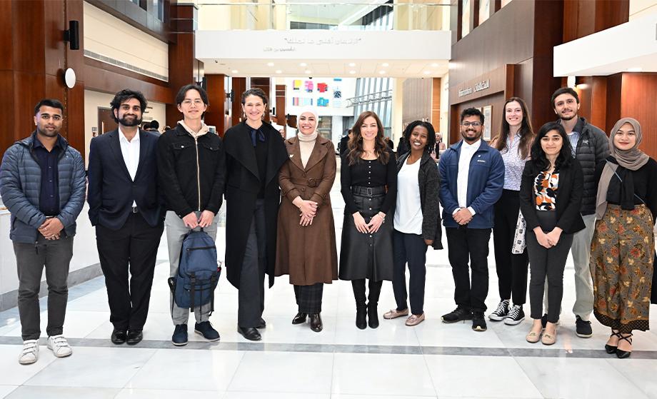 Ms. Shoshana Stewart & Yale Students Visit KHCC