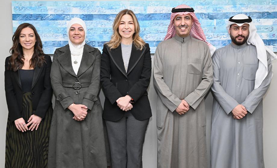  زيارة سعادة سفير دولة الكويت السيد حمد بن راشد المري إلى مركز الحسين للسرطان 
