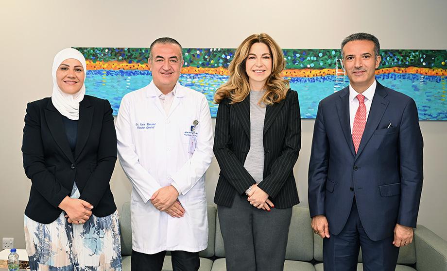 The Aqaba Special Economic Zone Authority (ASEZA) Visit to KHCC