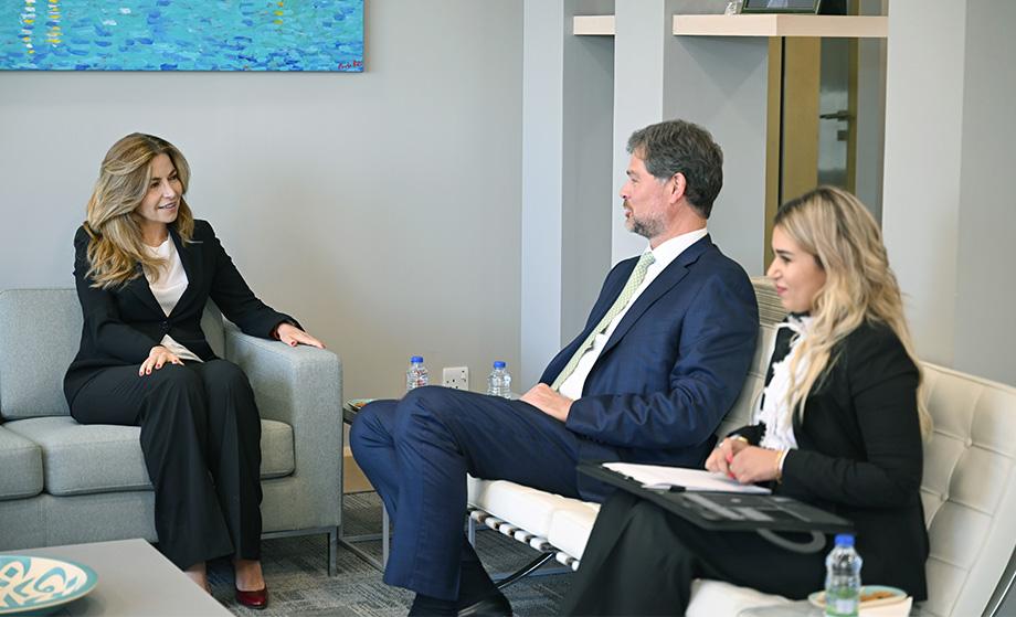 Meeting with Jordan Kuwait Bank (JKB) to Recognize its Support 
