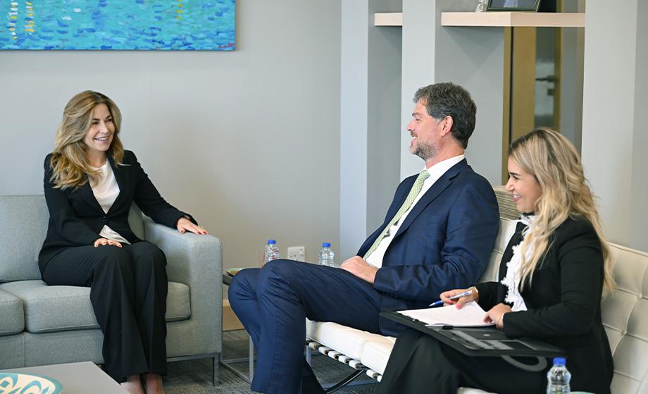 Meeting with Jordan Kuwait Bank (JKB) to Recognize its Support 