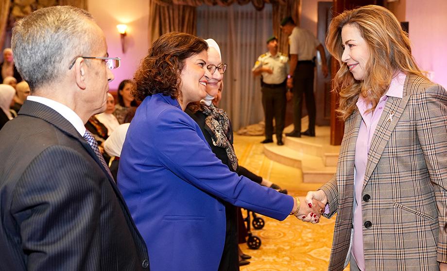 Princess Ghida Meets with Women Conjunction with the Arab Breast Cancer Awareness Campaign