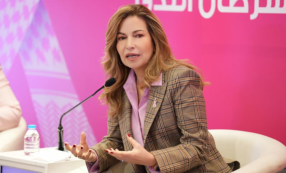 Princess Ghida Meets with Women Conjunction with the Arab Breast Cancer Awareness Campaign
