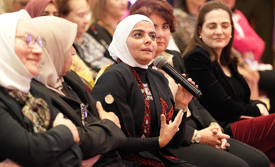 Princess Ghida Meets with Women Conjunction with the Arab Breast Cancer Awareness Campaign