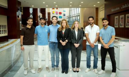 National Football Team Players Visit KHCC