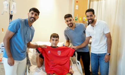 National Football Team Players Visit KHCC