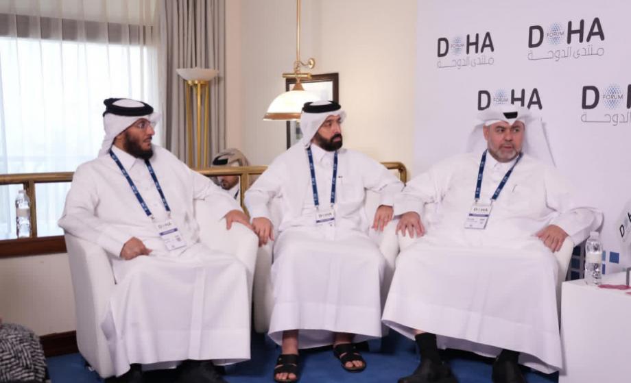 لقاء سموّ الأميرة غيداء طلال مع قطر الخيرية