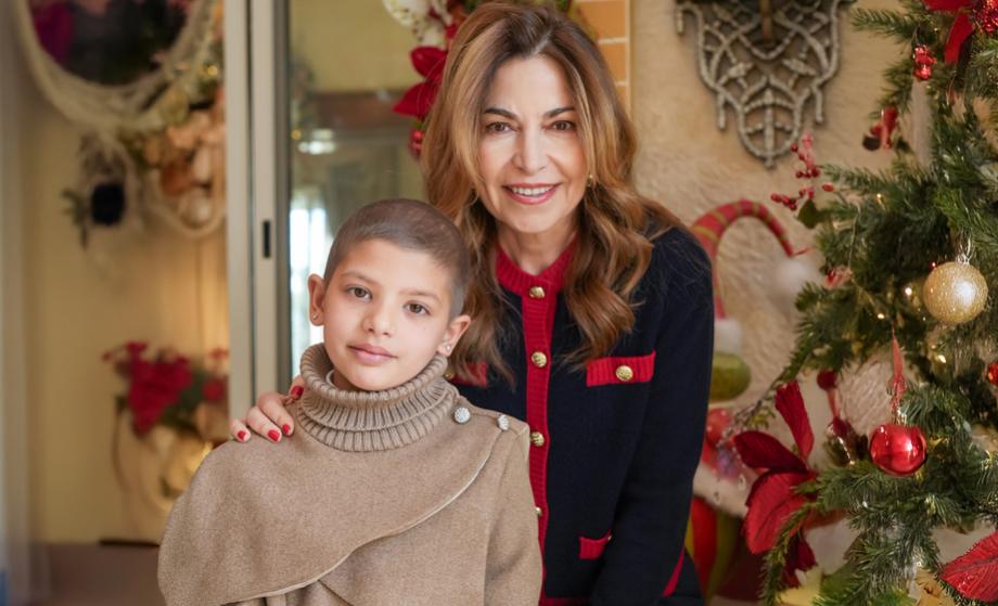 السيدة تيماء خوري قعوار عضو مجلس أمناء مؤسسة ومركز الحسين للسرطان تستضيف أطفال مركز الحسين للسرطان